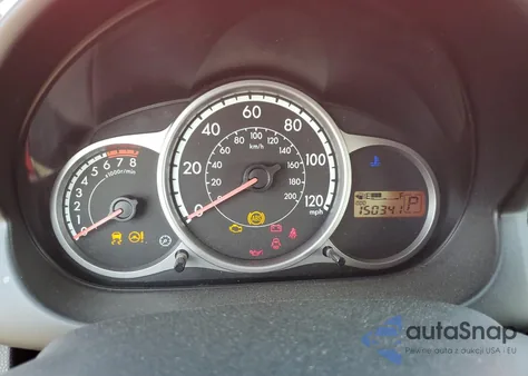 2012 Mazda Mazda2 from USA, damaged, VIN JM1DE1KY7C0136853